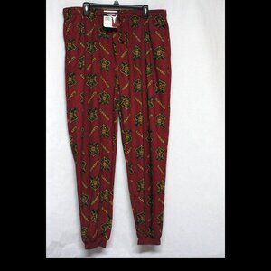 Harry Potter Hogwarts 2XL 44-46 Men's or Unisex Sleep Jogger Pants With Pockets